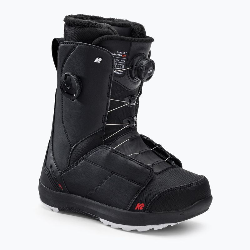 K2 Kinsley Kinsley Clicker X HB cizme de snowboard negru 11E2017