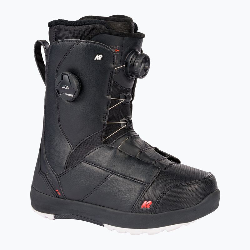 K2 Kinsley Kinsley Clicker X HB cizme de snowboard negru 11E2017 9