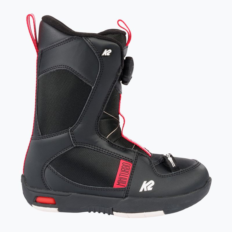 Cizme de snowboard pentru copii K2 Mini Turbo negru 11F2033 8