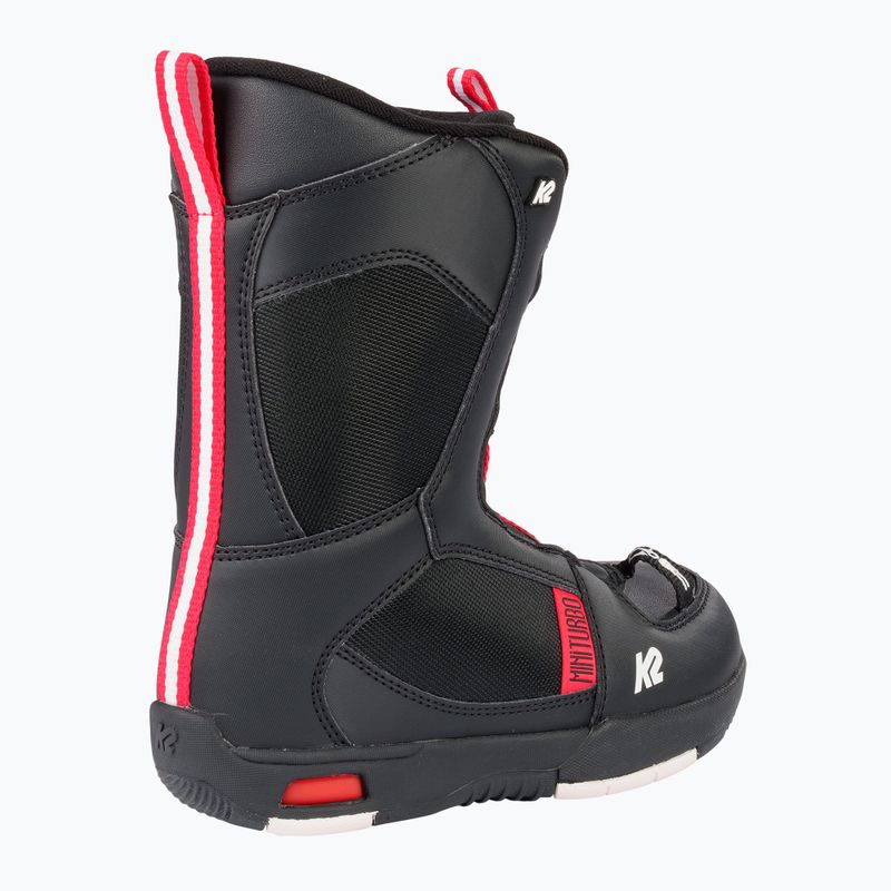 Cizme de snowboard pentru copii K2 Mini Turbo negru 11F2033 10