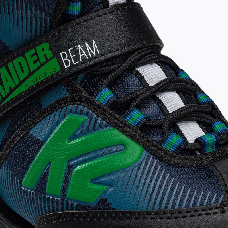 Patine pentru copii K2 Raider Beam albastru 25F0011/11 5