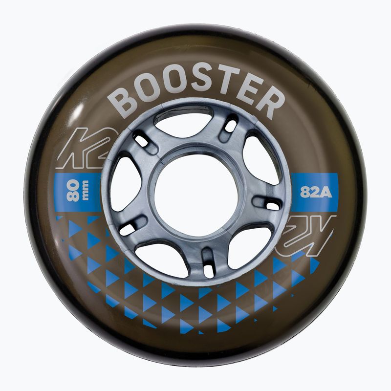 Roți de role K2 Booster 80 mm/82A 4 buc. negru.
