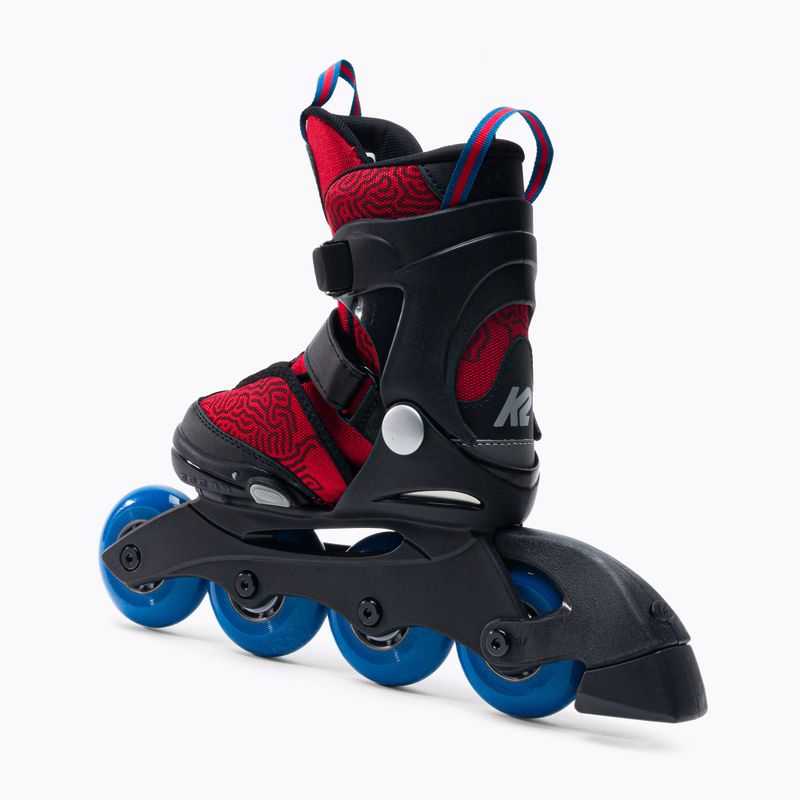 Patine pentru copii K2 Raider Boa roșu 30G0185 2