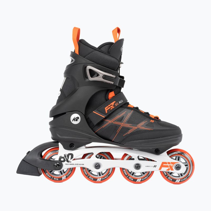 Role pentru bărbați K2 F.I.T. 80 Alu black/red 2