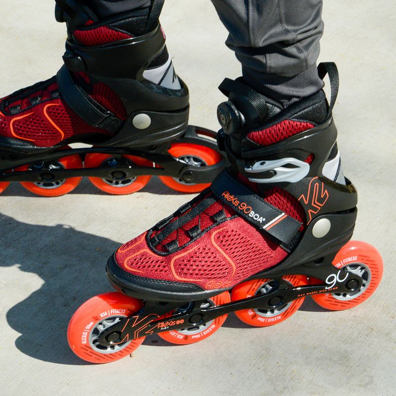Patine pentru femei K2 Alexis 90 Boa negru 30G0817 14