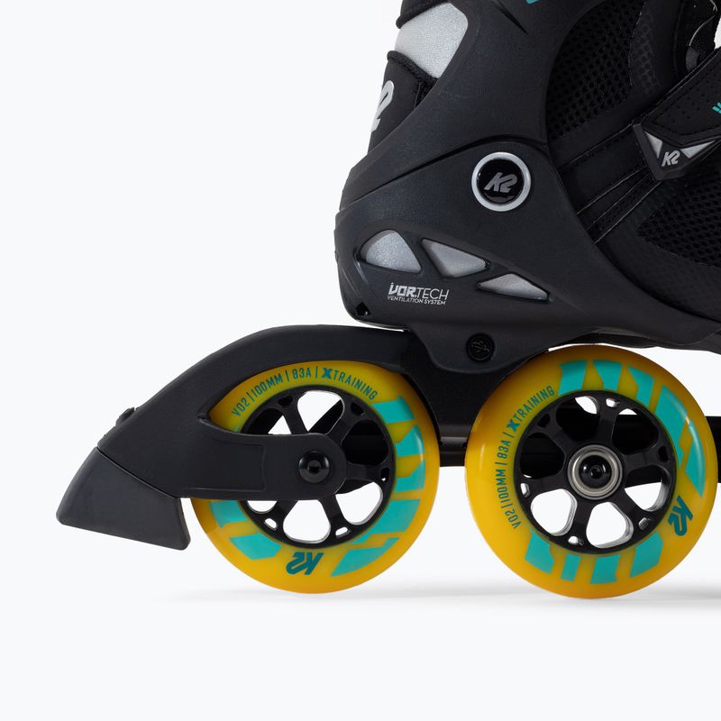 K2 Vo2 Vo2 S 100 X Boa pentru bărbați patine în linie negru 30G0142 7