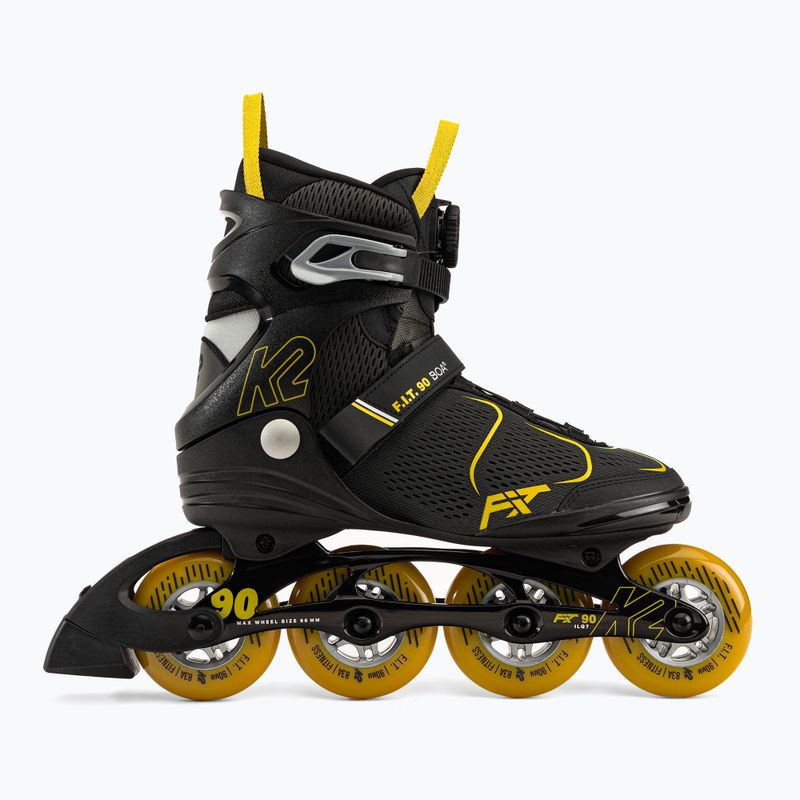 Patine pentru bărbați K2 F.I.T. 90 Boa negru 30G0815 2