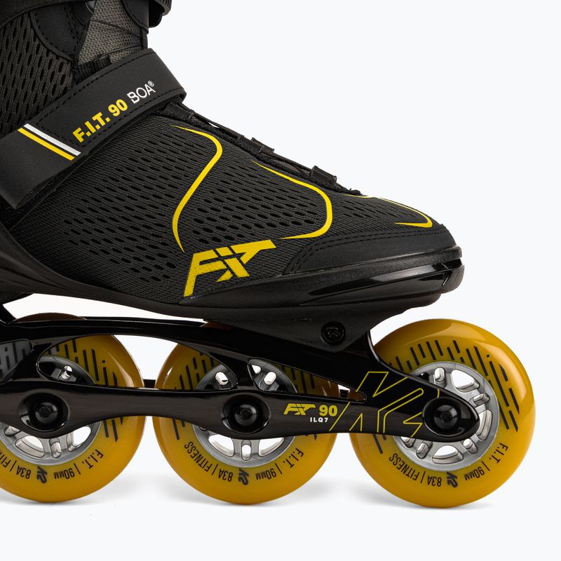 Patine pentru bărbați K2 F.I.T. 90 Boa negru 30G0815 6