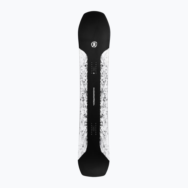Snowboard RIDE Smokescreen negru și alb 12G0024 3