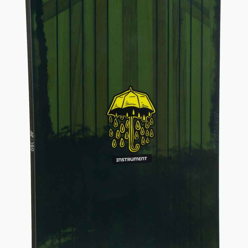 Snowboard K2 Instrument verde-roșu 11G0004/11 5