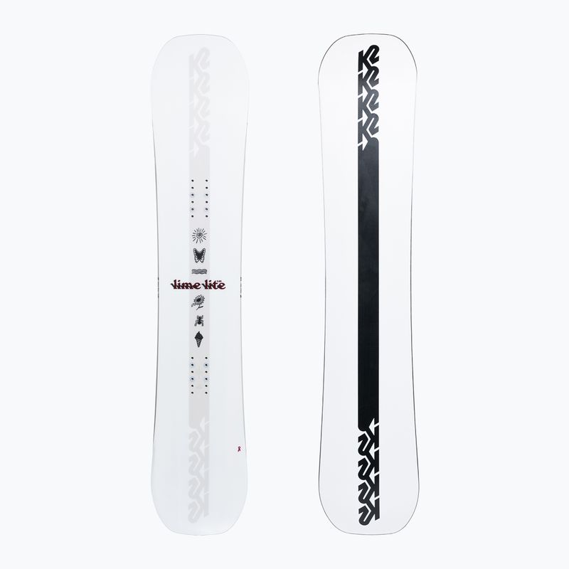 Snowboard pentru femei K2 Lime Lite alb 11G0018/11