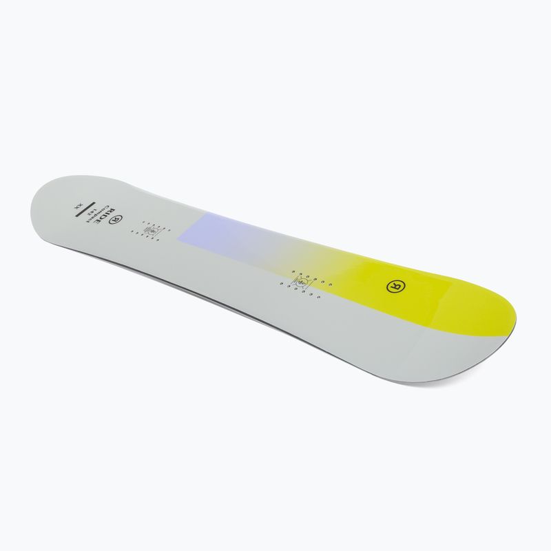 Snowboard pentru femei RIDE Compact gri-galben 12G0019 2