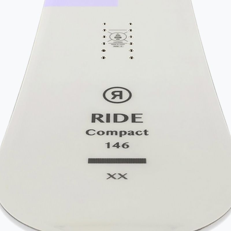 Snowboard pentru femei RIDE Compact gri-galben 12G0019 9