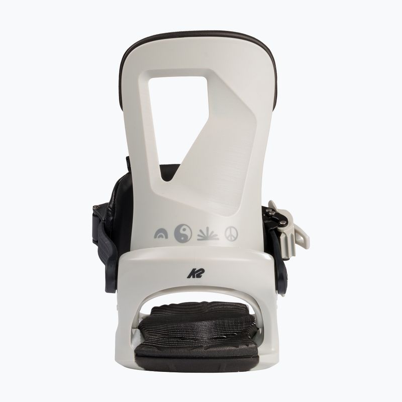 Atașamente de snowboard pentru femei K2 Bedford alb 11G1009/12 3