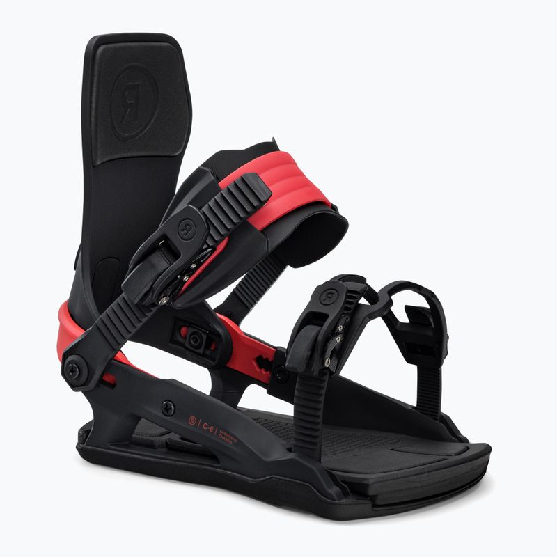 Atașamente de snowboard pentru bărbați RIDE C-6 negru-roșu 12G1005