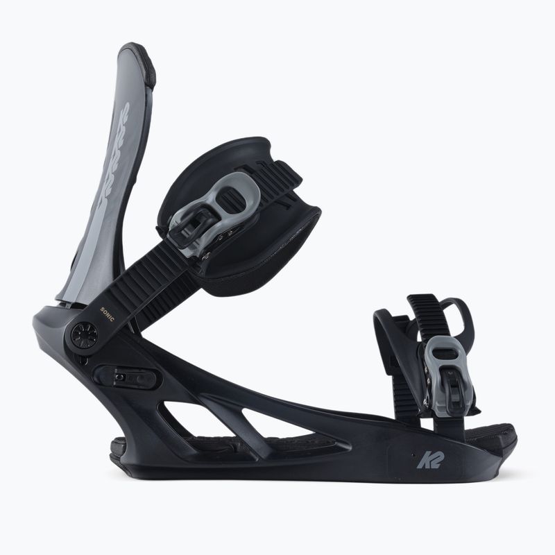 K2 Sonic legături de snowboard negru 11G1005/11 2