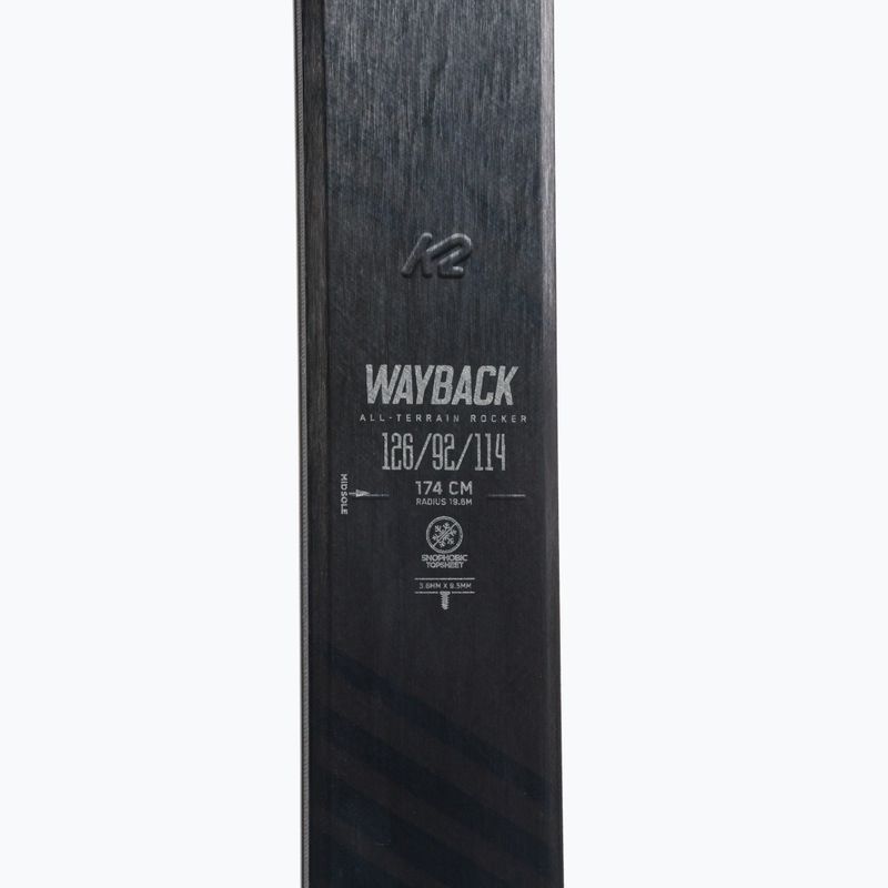 Schiuri K2 Wayback 92 gri-albastru 10G0205.101.1 5