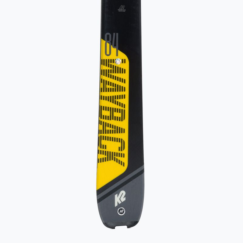 K2 Wayback 84 gri-gălbui schi skate 10G0203.101.1 6