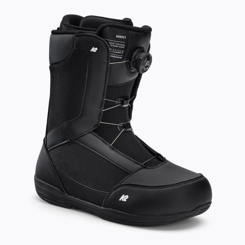 K2 Market cizme de snowboard negru 11G2014
