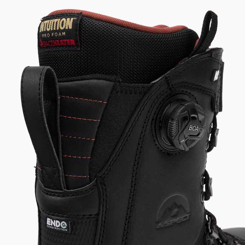 K2 Aspect negru cizme de snowboard 11G2032 8
