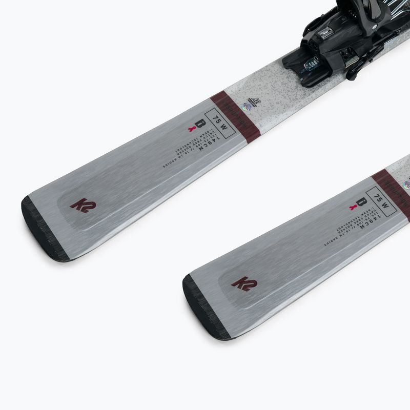 Schi alpin pentru femei K2 Disruption 75 W + 10 Quikclik Free alb 10G0408.173.1 9