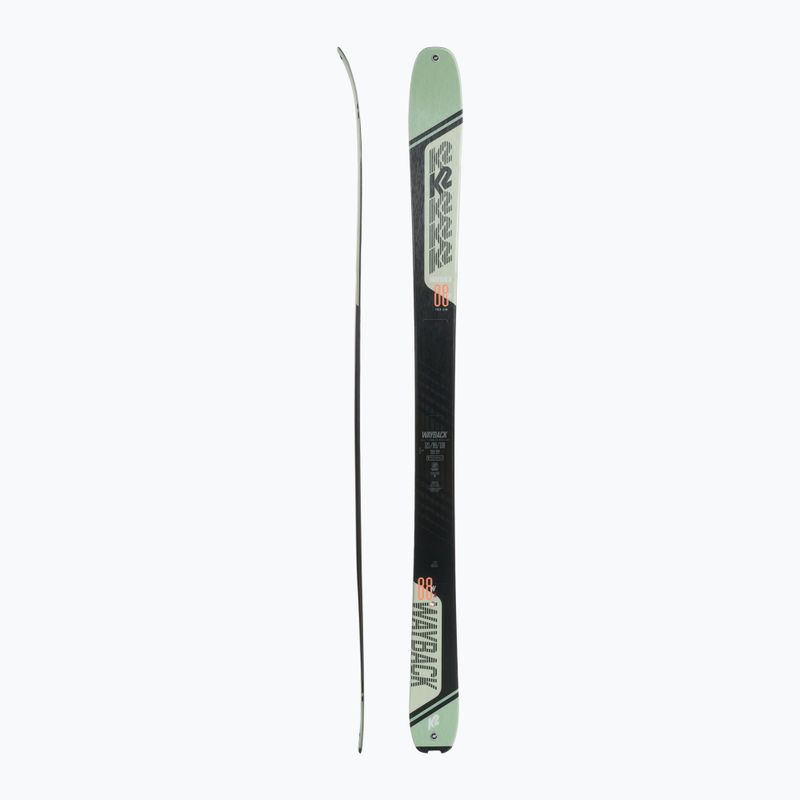 Schi cu patine pentru femei K2 Wayback 88 W gri-beige 10G0601.101.1 2