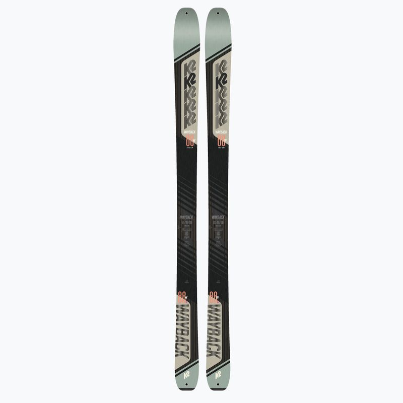 Schi cu patine pentru femei K2 Wayback 88 W gri-beige 10G0601.101.1 10