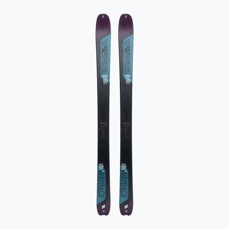 Schi cu patine pentru femei K2 Wayback 96 W albastru-violet 10G0600.101.1