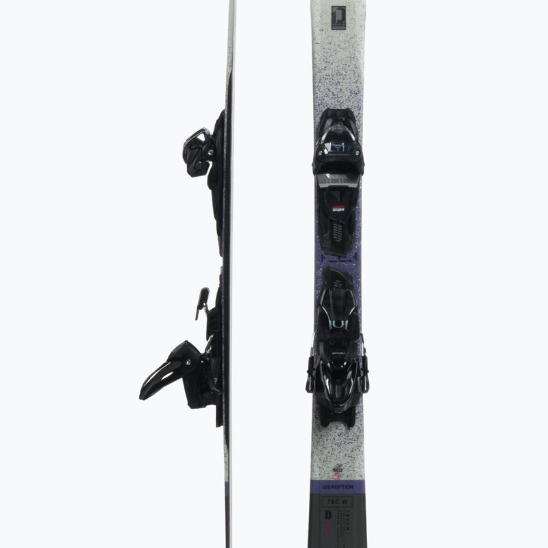 Schiuri de coborâre pentru femei K2 Disruption 76C W + 10 Compact Quikclik Free albe 10G0406.143.1 5
