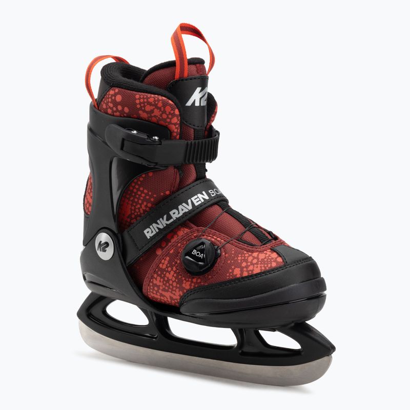 Patine de agrement pentru copii K2 Rink Raven Boa Jr red