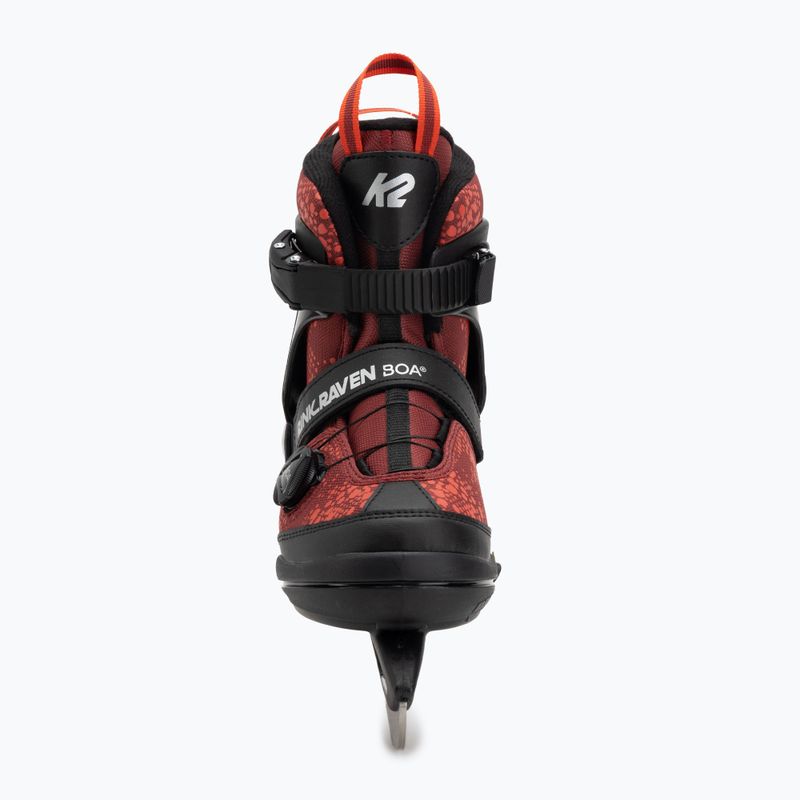 Patine de agrement pentru copii K2 Rink Raven Boa Jr red 4