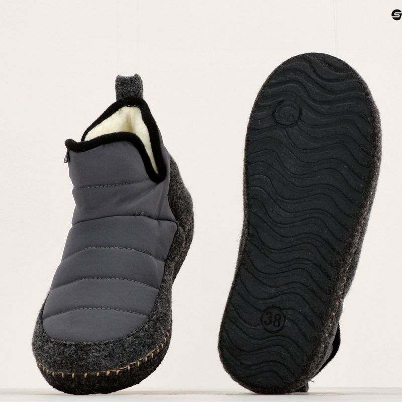 Papuci de iarnă Nuvola Boot New Wool dark grey