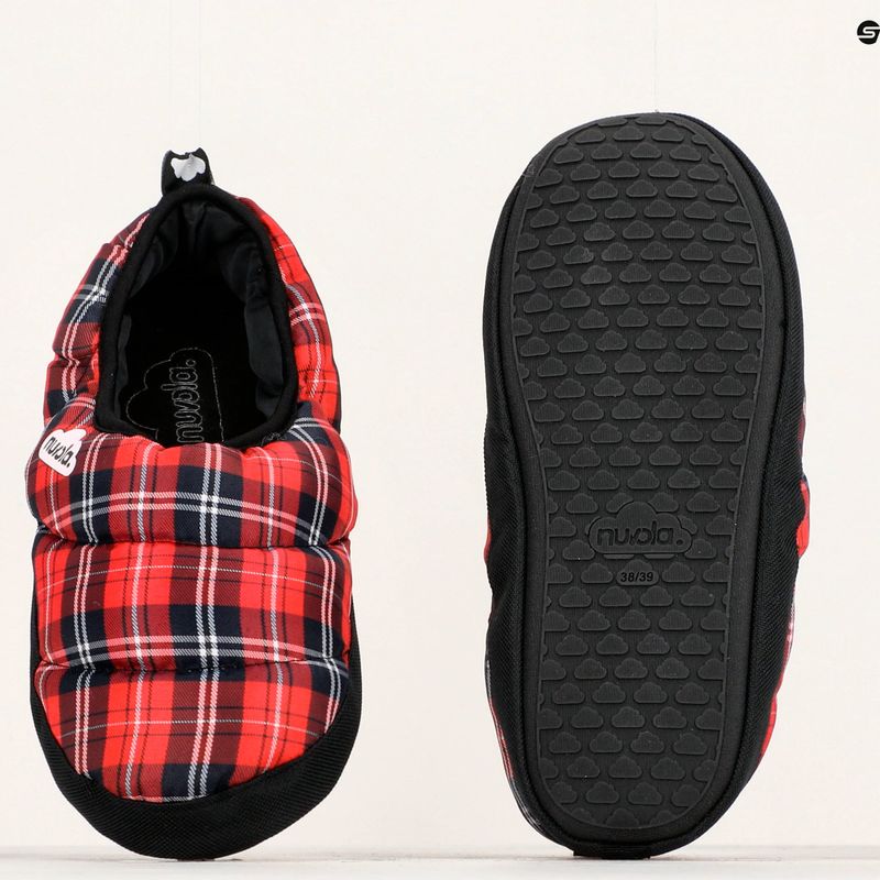 Papuci de iarnă Nuvola Classic Scot red