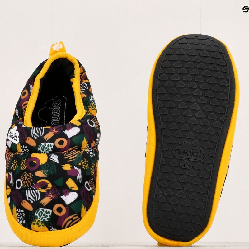 Papuci de iarnă pentru copii Nuvola Classic Printed guix yellow