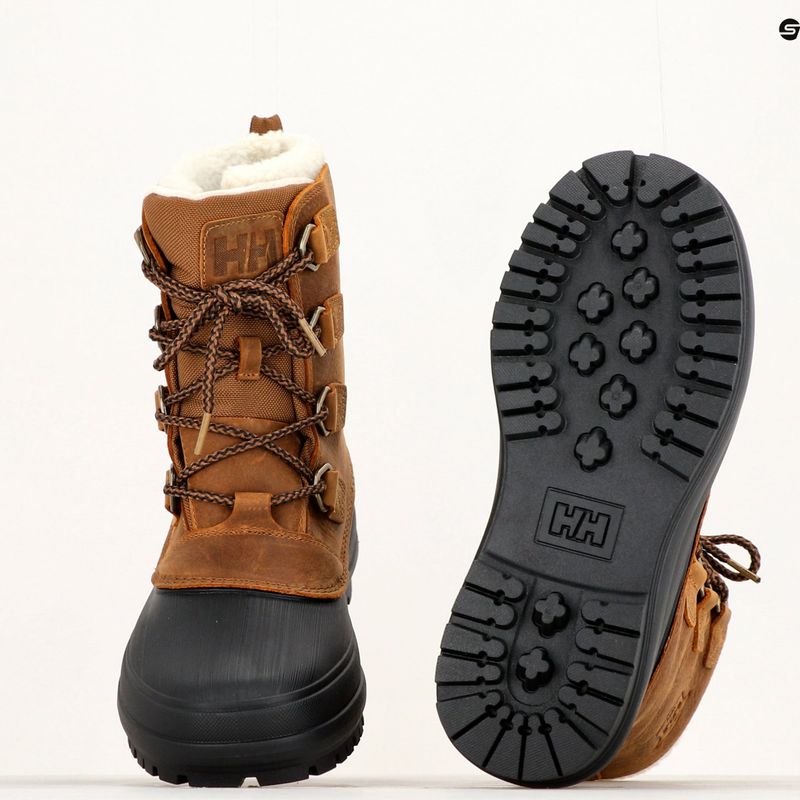 Cizme de zăpadă Helly Hansen bărbați Varanger Primaloft bistre/negru 8