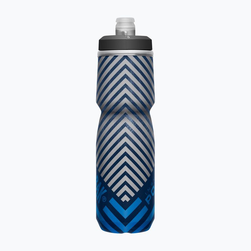Bidon de bicicletă CamelBak Podium Chill 710 ml navy/ blue stripe