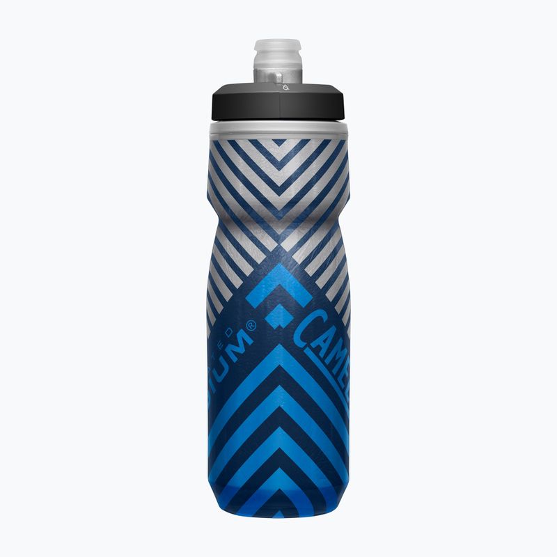 Bidon de bicicletă CamelBak Podium Chill 620 ml navy/ blue stripe 2