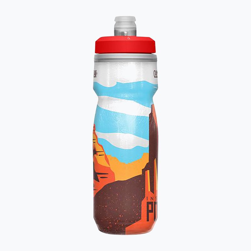Bidon de bicicletă CamelBak Podium Chill Spring Summer LE desert 2