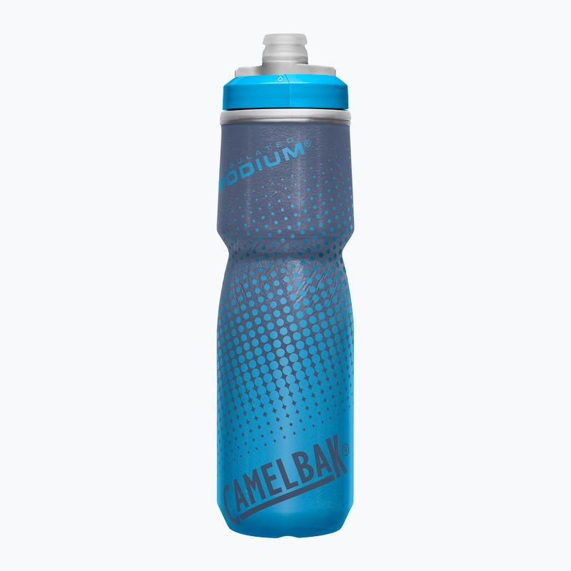 Bidon de bicicletă CamelBak Podium Chill 710 ml blue dot