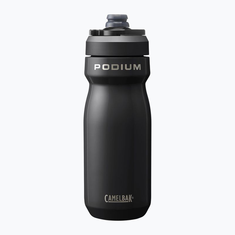 Bidon de bicicletă CamelBak Podium Insulated Steel 530 ml black
