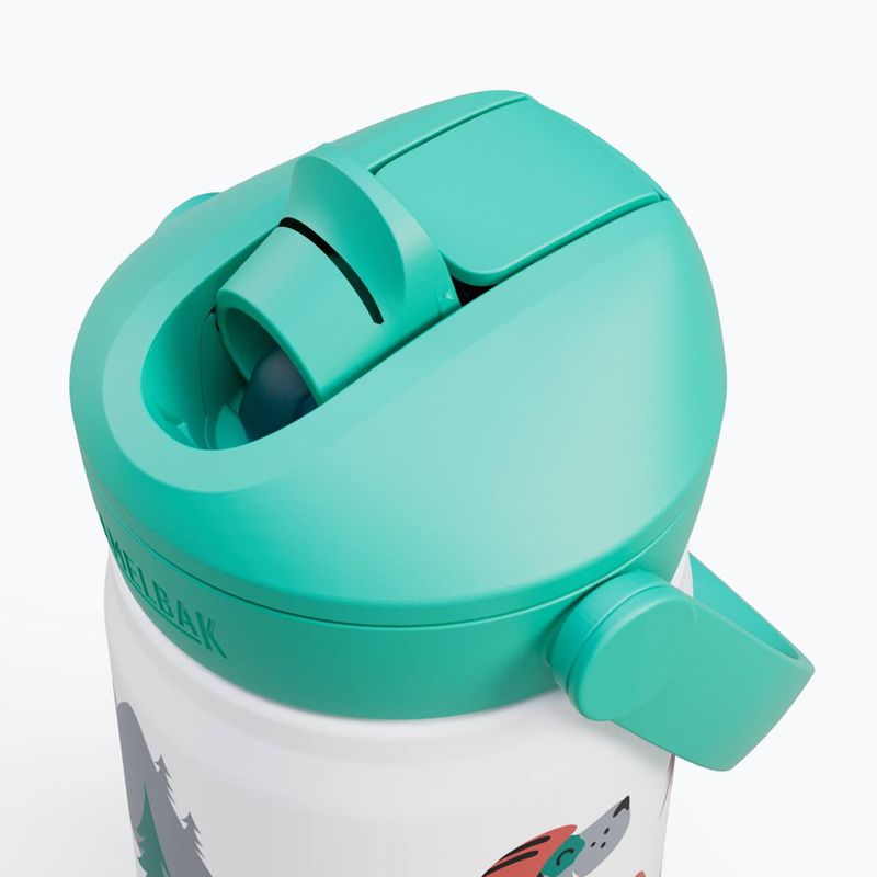 Sticlă termică CamelBak Thrive Flip Straw Kids Insulated SST 350 ml biking dogs 3