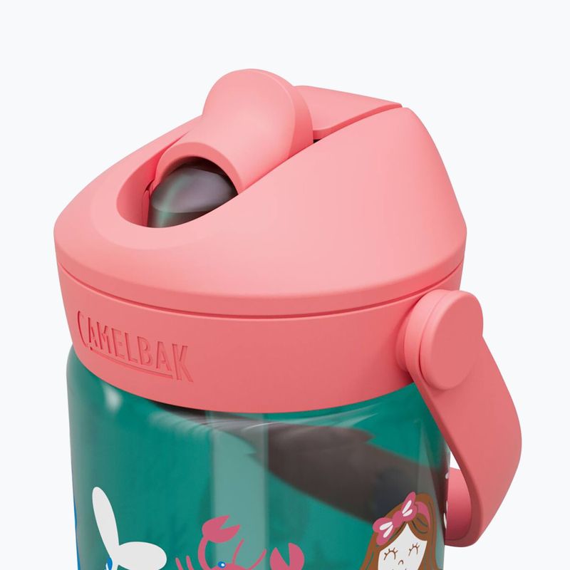 Sticlă turistică CamelBak Thrive Flip Straw Kids 400 ml mermaid friends 4