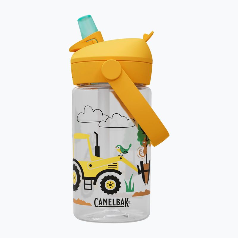 Sticlă turistică CamelBak Thrive Flip Straw Kids 400 ml tractors and trees