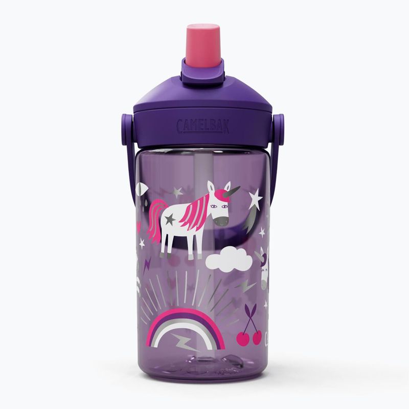 Sticlă turistică CamelBak Thrive Flip Straw Kids 400 ml unicorn party 2