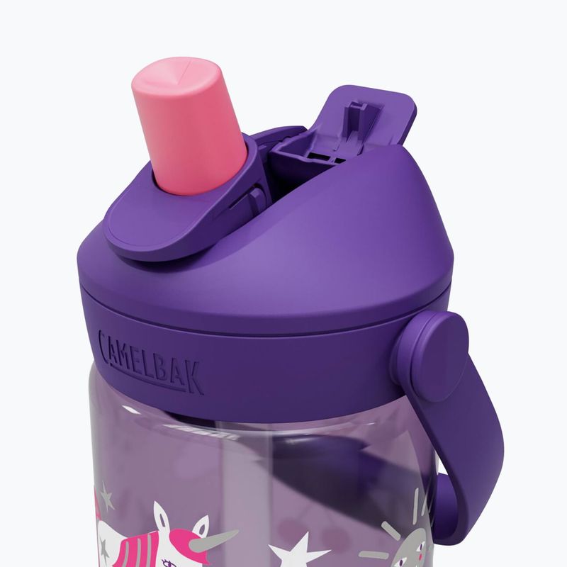 Sticlă turistică CamelBak Thrive Flip Straw Kids 400 ml unicorn party 3
