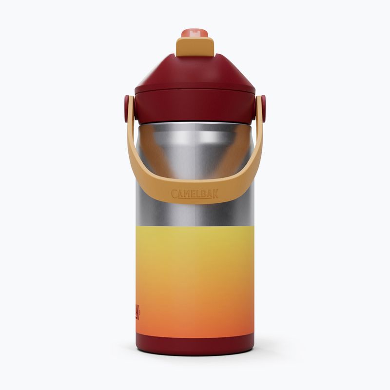 Sticlă termică CamelBak Thrive Flip Straw Kids Insulated SST 350 ml orange sunset 2