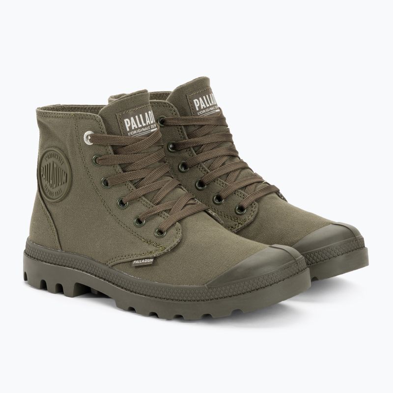 Palladium Mono Chrome cizme de noapte de măsline 4