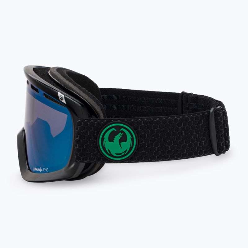 Ochelari de schi Dragon D1 OTG Split verde 34798/6032333 5