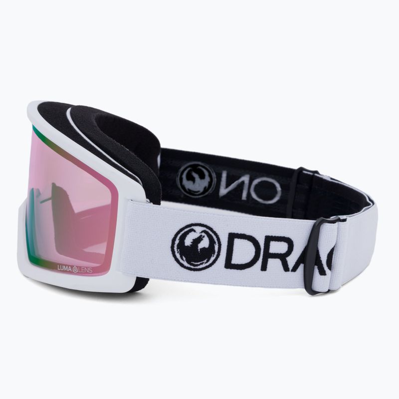 Ochelari de schi Dragon DX3 OTG white/lumalens pink ion 4