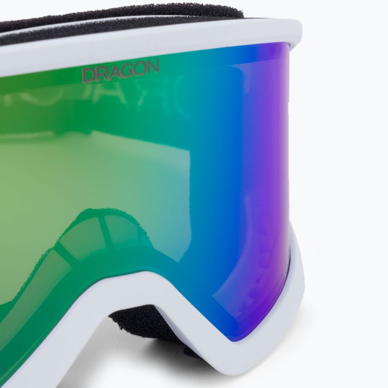 Ochelari de schi Dragon DX3 OTG alb/verde 5